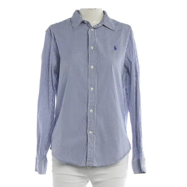 Blouse, in Blue, Cotton, Polo Ralph Lauren