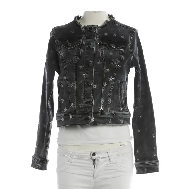 Denim Jacket, in Gray, Cotton, Rich & Royal