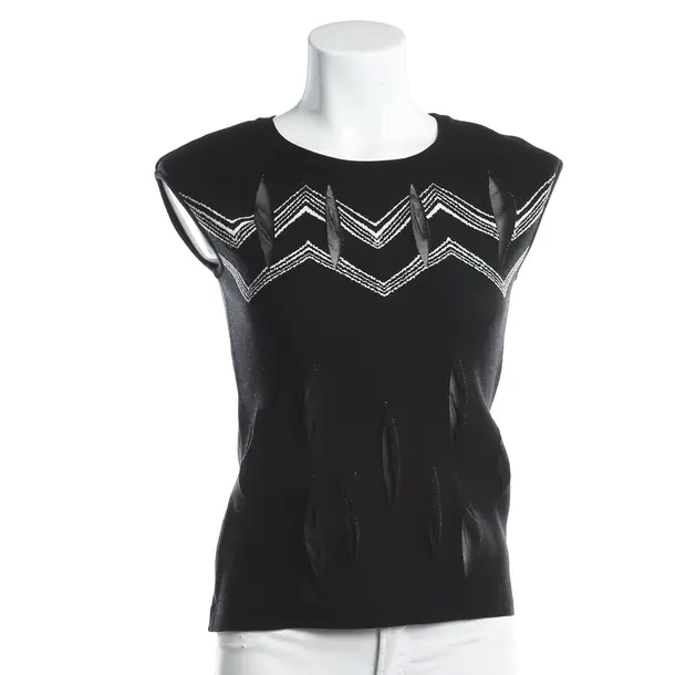 Top, in Black, Viscose, Escada