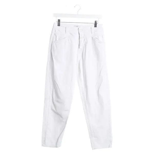 Slim Fit Jeans, in White, Cotton, Closed