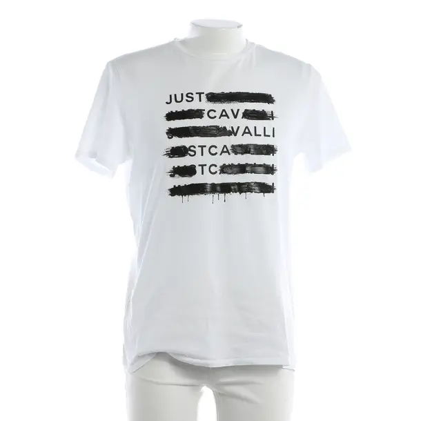 T-Shirt, in White, Baumwolle, Just Cavalli
