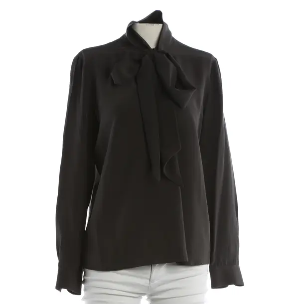 Bluse, in Dunkelgrau, Seide, Nili Lotan