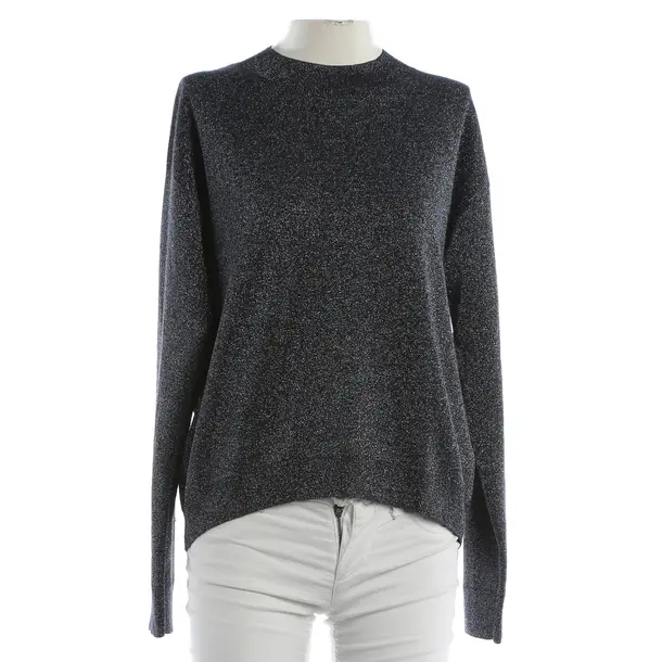 Jumper, in Navy, Wool, Hugo Boss Black Label
