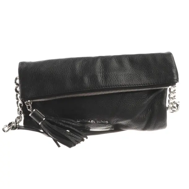 Schultertasche, in Schwarz, Leder, Michael Kors