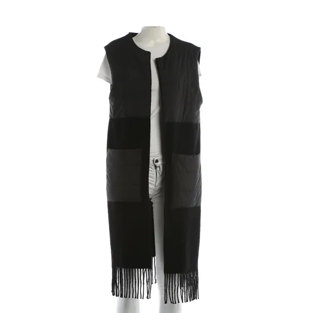 Vest, in Black, Wool, Marc Cain