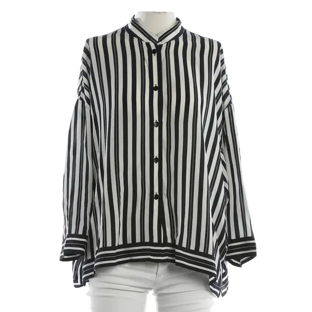 Bluse, in Navy, Viskose, Windsor
