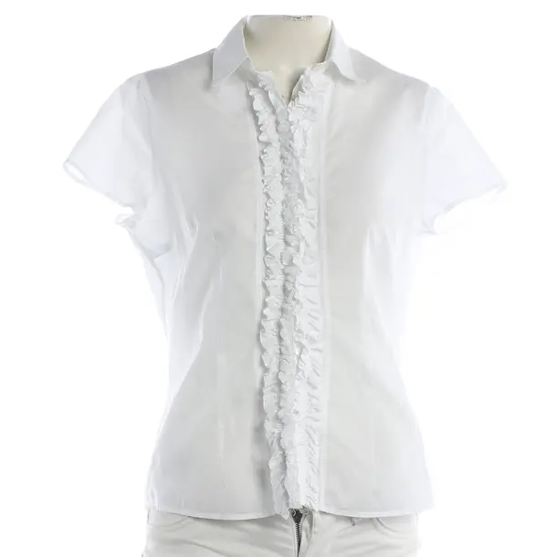 Camicetta, in Bianco, Cotone, Van Laack