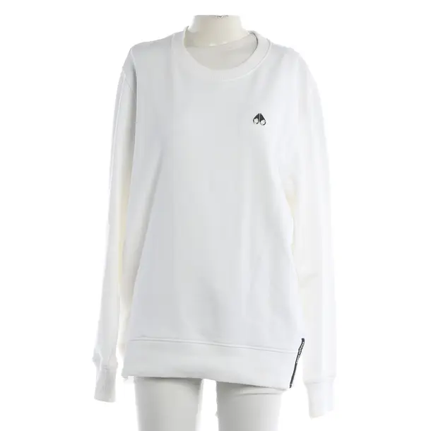 Sweatshirt, in Weiß, Baumwolle, Moose Knuckles