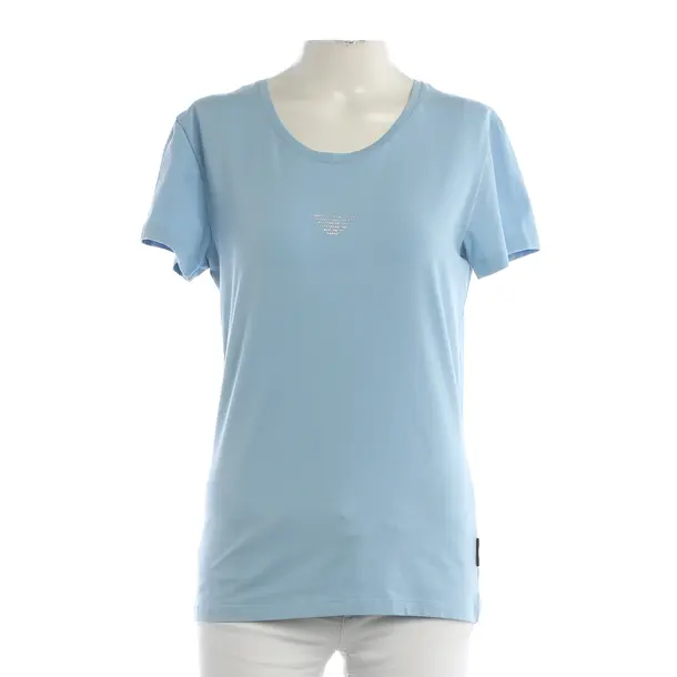 Camicia, in Blu, Cotone, Emporio Armani
