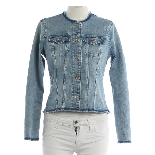 Denim Jacket, in Blue, Cotton, 7 for all mankind
