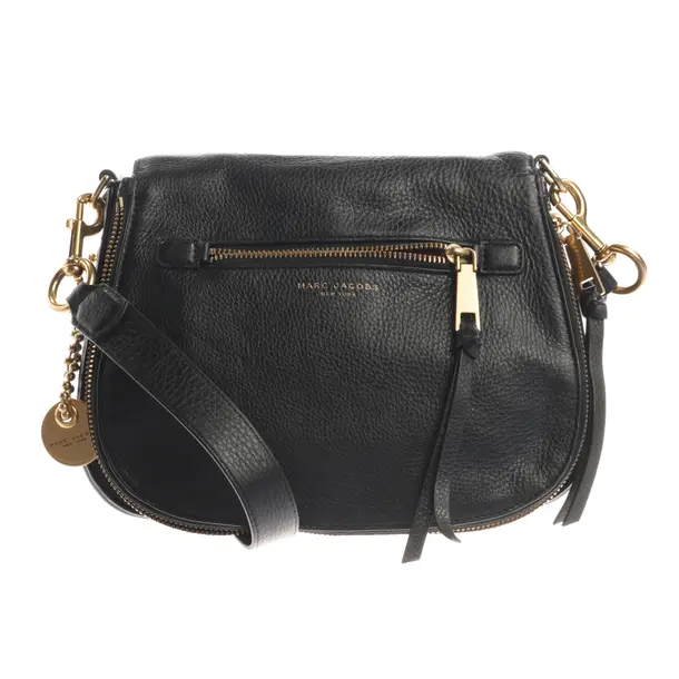 Schultertasche, in Schwarz, Leder, Marc Jacobs