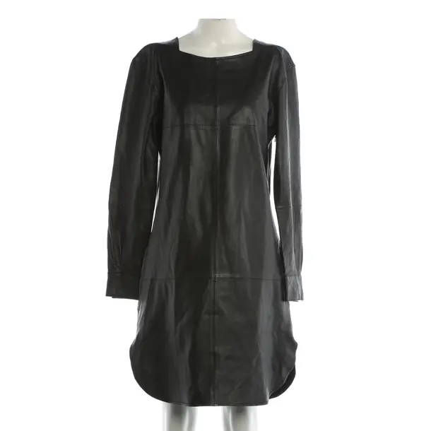 Dress, in Black, Leather, Closed