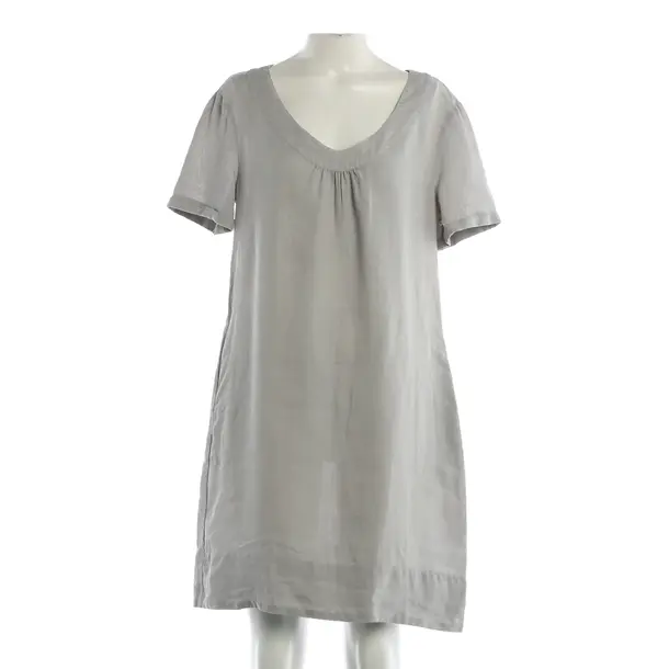 Dress, in Light Gray, Linen, 0039 Italy