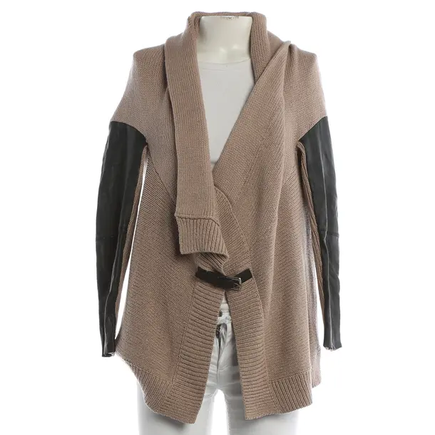 Cardigan, in Brown, Cotton, Maje