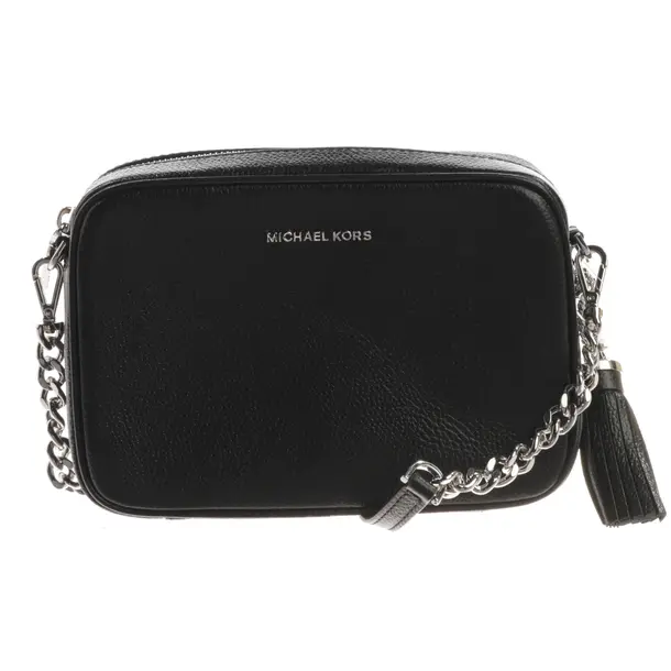 Shoulder Bag, in Black, Leather, Michael Kors