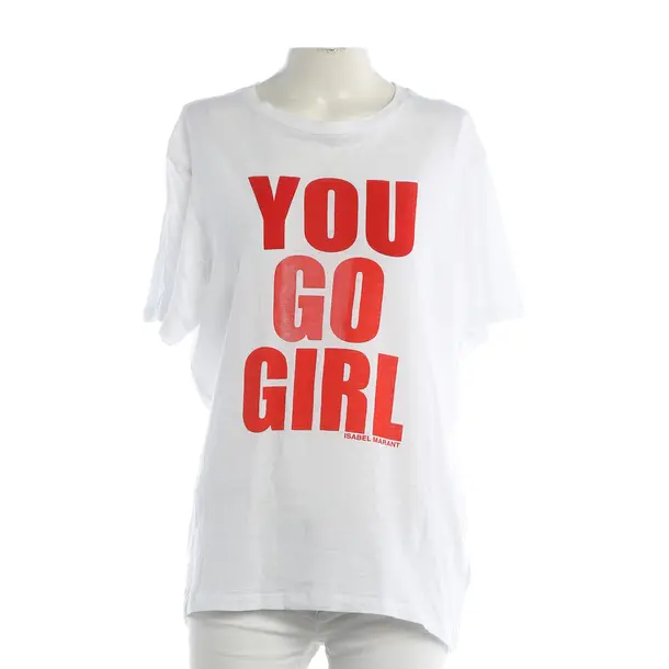 Shirt, in Weiß, Baumwolle, Isabel Marant