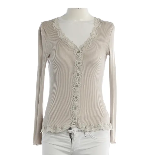 Strickjacke, in Beige, Baumwolle, Rosemunde