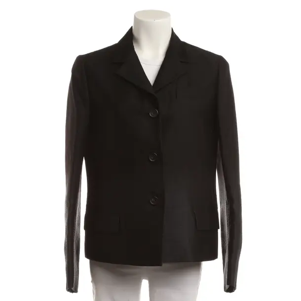 Blazer, in Schwarz, Wolle, Prada