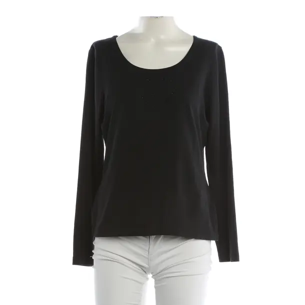 Longsleeve, in Schwarz, Baumwolle, Escada