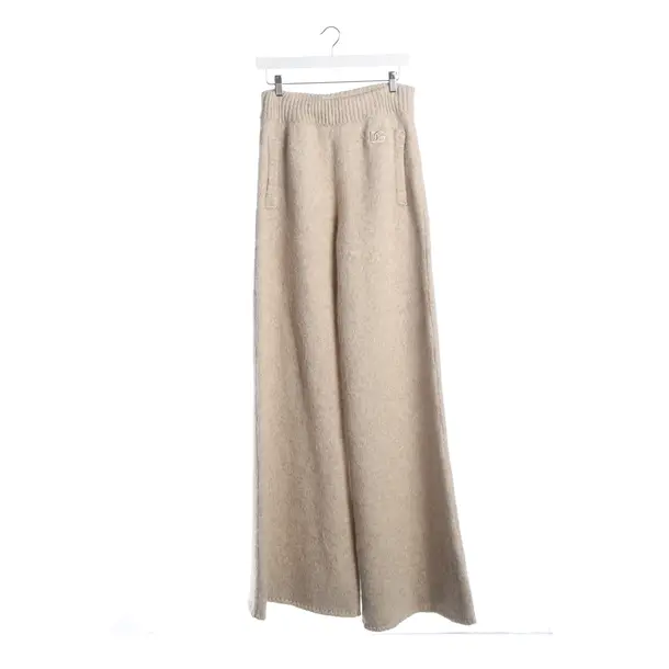 Hose, in Beige, Wolle, Dolce & Gabbana