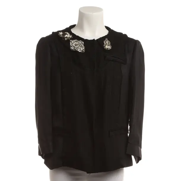 Sommerjacke, in Schwarz, Viskose, Prada
