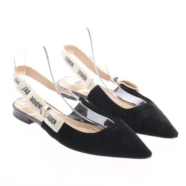 Slingbacks, in Schwarz, Dior