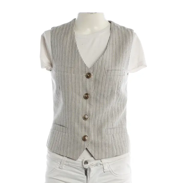 Weste, in Beige, Leinen, Closed