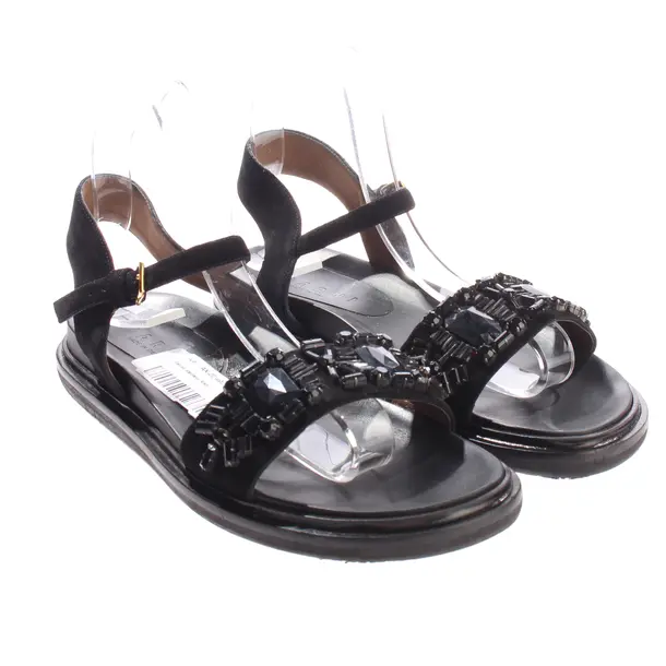 Riemchensandalen, in Schwarz, Marni