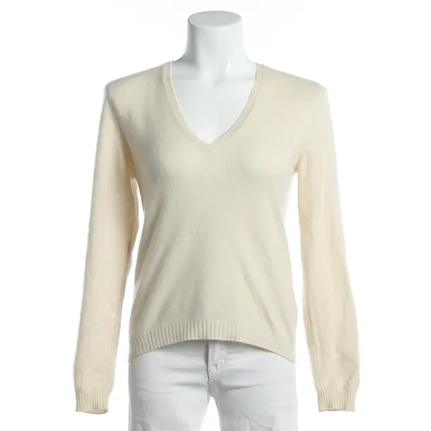 Maglia in cachemire, in Crema, Cachemire, Brunello Cucinelli