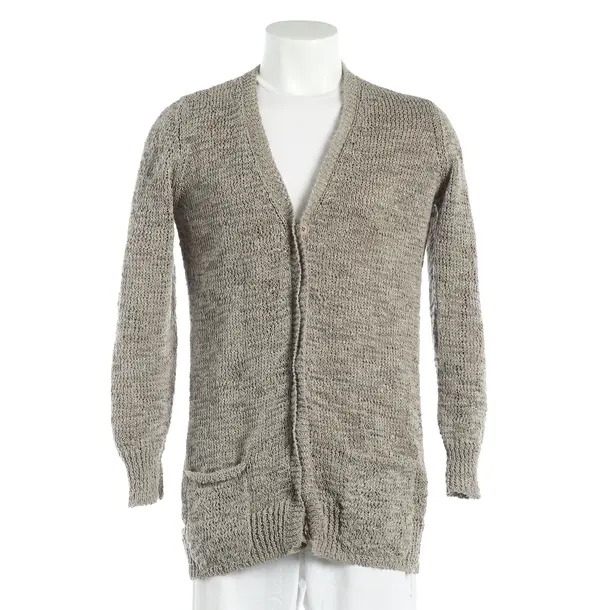 Cardigan, in Gray, Polyamide, Brunello Cucinelli
