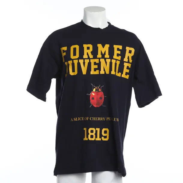 T-Shirt, in Navy, Cotton, Undercover