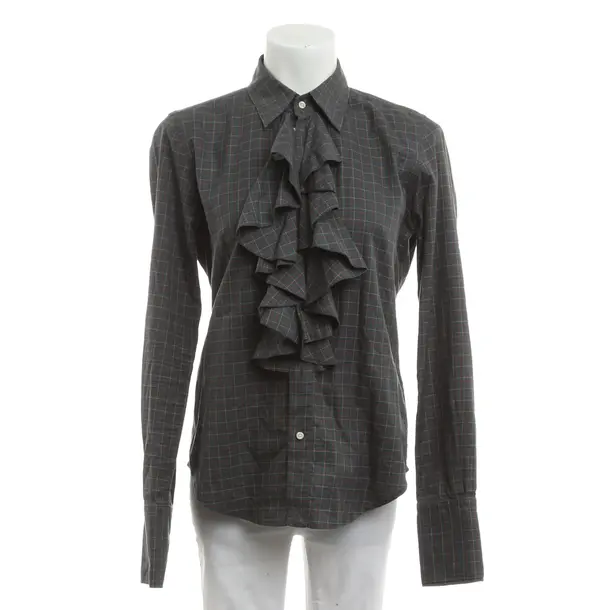 Blouse, in Dark Green, Cotton, Lauren Ralph Lauren