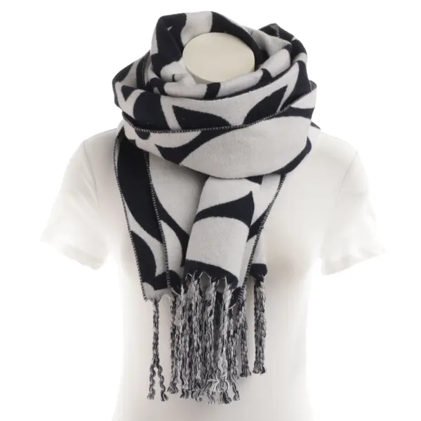 Scarf, in Navy, Wool, Louis Vuitton