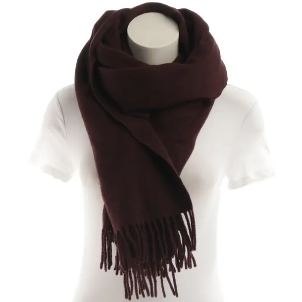 Schal, in Bordeaux, Wolle, Acne Studios