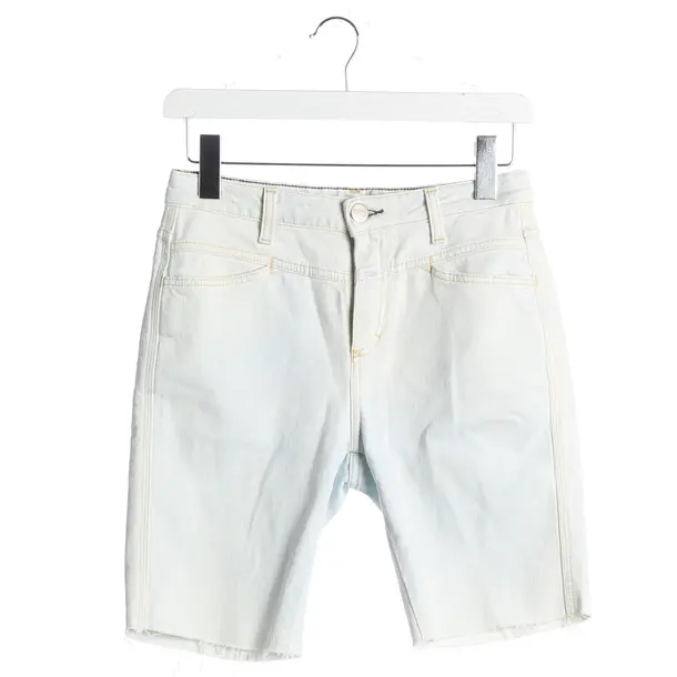 Shorts, in Light Blue, Cotton, Closed