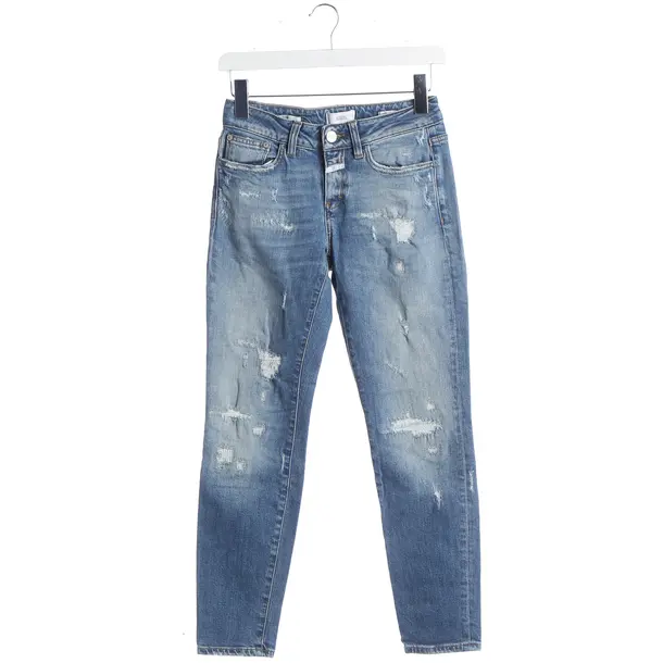 Jeans Slim Fit, in Blau, Baumwolle, Closed