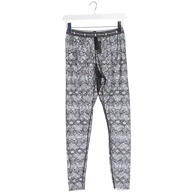 Pantaloni, in Nero, Poliammide, Dsquared