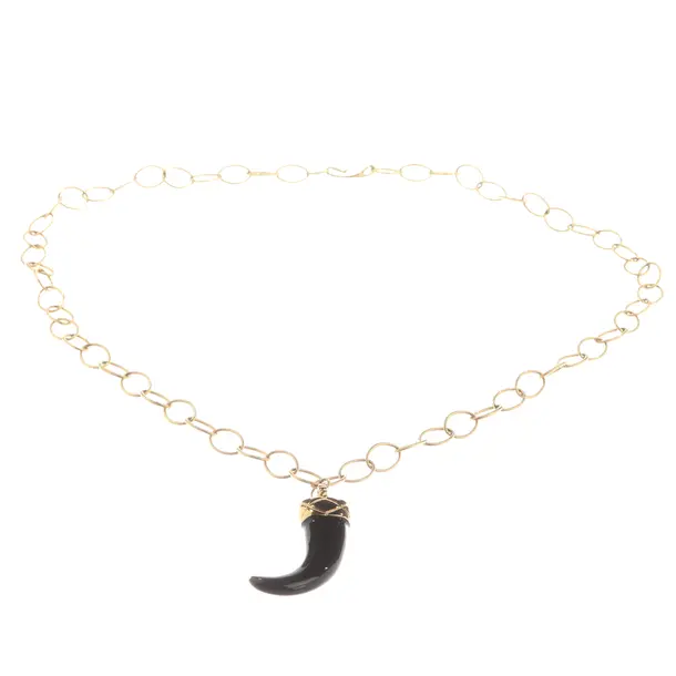 Halskette, in Gold, Metall (metallisch, metallisiert), Just Cavalli