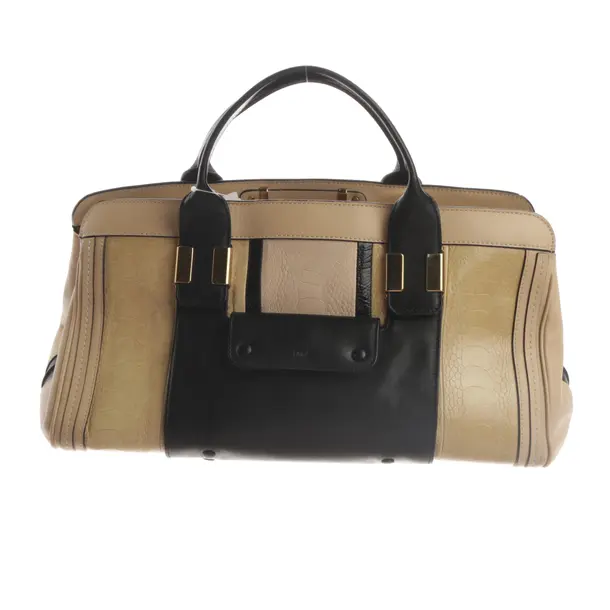 Handbag, in Beige, Leather, Chloé