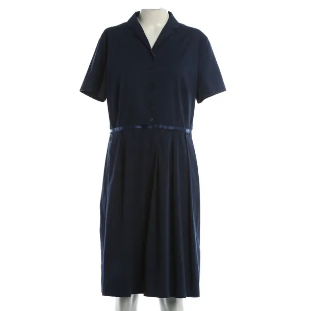 Kleid, in Navy, Baumwolle, Steffen Schraut