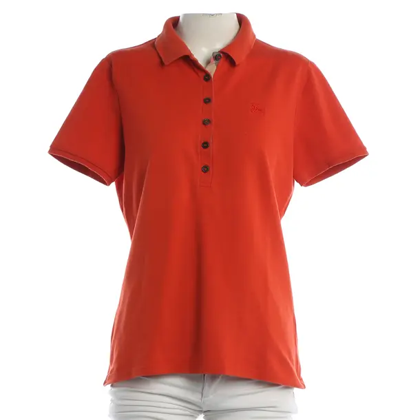 Polo Shirt, in Dark Orange, Cotton, Burberry Brit