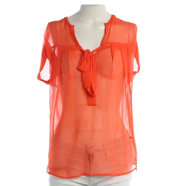 Blouse, in Red, Viscose, Paul Smith