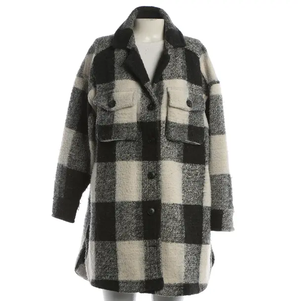 Cappotto mezza stagione, in Bianco, Lana, Anine Bing