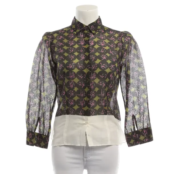 Blouse, in Multicolored, Cotton, Dries van Noten