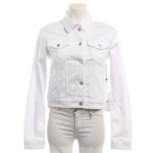 Summer Jacket, in White, Cotton, 7 for all mankind