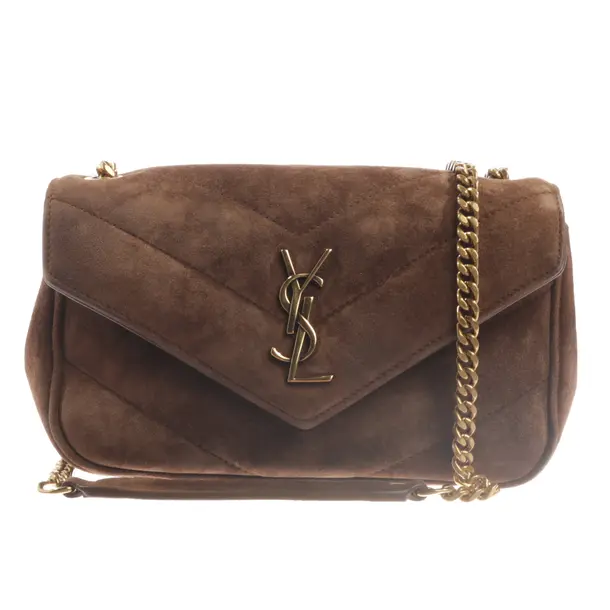 Borsa a cinture a tracolla, in Marrone, Pelle, Saint Laurent