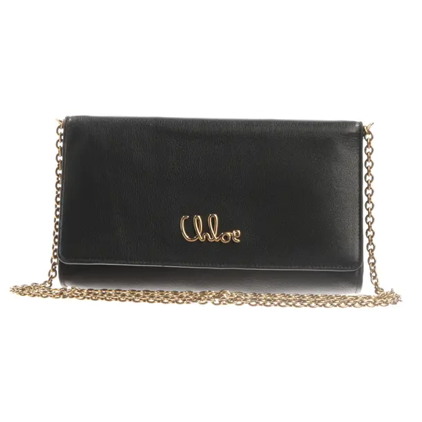 Abendtasche, in Schwarz, Leder, Chloé