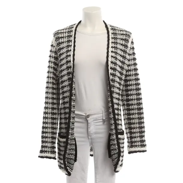 Strickjacke, in Schwarz, Baumwolle, Maje
