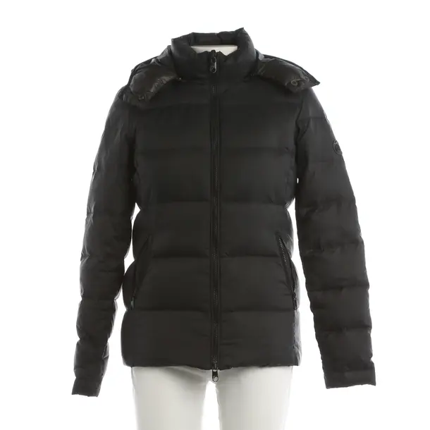 Winter Jacket, in Black, Polyimide, Closed