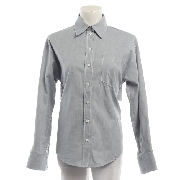 Bluse, in Hellblau, Baumwolle, Sandro